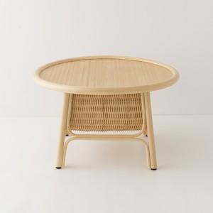 Mesa de centro de ratán con almacenamiento, mesas auxiliares redondas para mesita de noche y sofá, precio de fabricante - Product Image 3