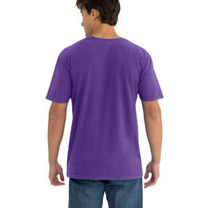 Camiseta de Algodón Lavado Suave 3600SW Color Morado Next Level para Hombre y Mujer, Corte Regular, Poliéster, Algodón Peinado, Rayón - Product Image 2