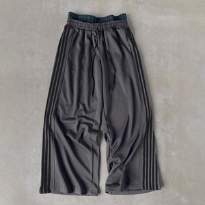 Pantalon de jogging ample et léger pour homme, décontracté, coupe large, double taille, bande latérale, séchage rapide, grande taille, streetwear - Product Image 3