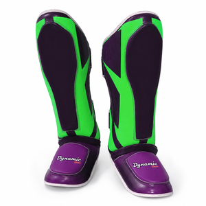 New Arrival High Quality Leather Shin Guards Professional Protection Hook and Loop Closure Latest Design Leather Made Shin Guard - Product Image 2
