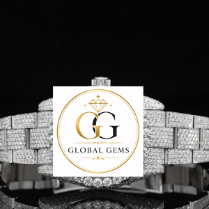 Reloj de Pulsera de Diamantes Glamurosos con Incrustaciones de Moissanita VVS de Alta Calidad para Ocasiones Especiales en Venta al por Mayor - Product Image 3