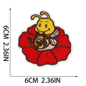 Badge Velcro brodé personnalisé pour vêtements, chapeaux, sacs à dos et uniformes – Patch logo à coudre ou thermocollant – Vente en gros OEM ODM pour vêtements - Product Image 3