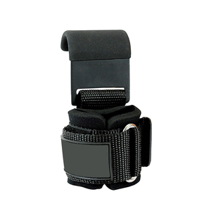 Ganchos de Entrenamiento para Gimnasio, Ganchos para Levantamiento de Pesas, Correas de Soporte para Muñecas, Gancho Negro para Levantamiento de Pesas - Product Image 6