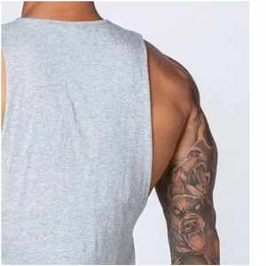 Men's <b>Plus</b> <b>Size</b> Breathable Fabric Tank <b>Tops</b> for Wholesale Sublimation - Product Image 6