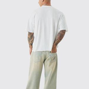 Camiseta de hombre de algodón 100% de punto ligero, corte holgado, personalizada, vintage, de secado rápido y transpirable - Product Image 6