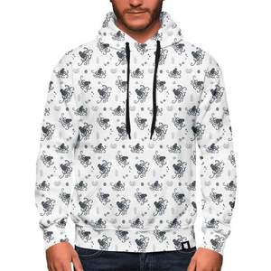 Sudadera Extra Grande con Bordado de Pulpo de la Vida Marina, 100% Algodón, para Hombre y Mujer, Colores y Tallas Personalizables, Otoño - Product Image 1