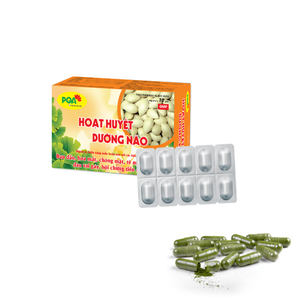 Cápsulas Herbales para la Circulación Cerebral y el Apoyo a la Memoria para Adultos - Promueven un Flujo Sanguíneo Saludable, Hechas en Vietnam - Product Image 2