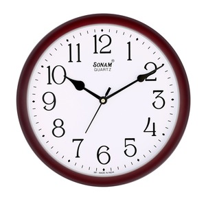 Horloge murale au design unique, style antique, silencieuse, à quartz, fonctionnant sur piles, pour la décoration de la maison et du salon, disponible à la vente - Product Image 2