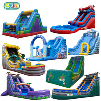 Piscine gonflable d'extérieur gonflable, piscine d'extérieur pour enfants, grand château gonflable à rebond bon marché