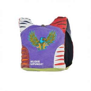 Sac hobo en coton, sac à dos promotionnel avec un design confortable - Product Image 2
