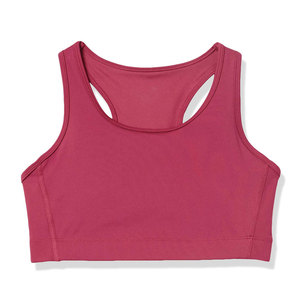Sujetador Deportivo de Alta Elasticidad con Logotipo Frontal, Soporte Superior, Comodidad, Transpirable, Secado Rápido, Absorbe el Sudor, para Correr y Gimnasio - Product Image 1