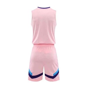 ชุดบาสเก็ตบอลแบบกำหนดเองขายส่งสำหรับทุกเพศ ระบายอากาศได้ดี แห้งเร็ว ชุดฝึกซ้อมบาสเก็ตบอล ทำจากวัสดุโพลีเอสเตอร์ - Product Image 3