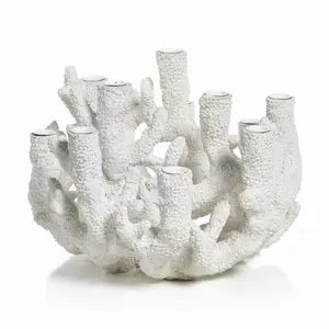 Support de Bougie Décoratif en Métal Premium, Finition Or et Noir Moderne, Centre de Table pour Dîner, Mariage, Événement, Hôtel, Maison, Vente en Gros - Product Image 2