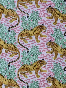 Bolsa de Mano Acolchada de Algodón para Mahjong, Estampado de Leopardo de la Selva, Estuche Portátil para Mahjong, Almacenamiento de Fichas, Regalo de Viaje para Mamá - Product Image 5