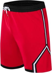 Shorts de basketball pour hommes, séchage rapide, vêtements de sport athlétiques, shorts de basketball en mesh premium, vêtements de sport performants - Product Image 1