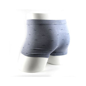 Calzoncillos Bóxer de Algodón Suave para Hombre, Cómodos, Transpirables, Elásticos, Cintura Elástica Premium, Uso Diario, Logotipo Personalizado - Product Image 3