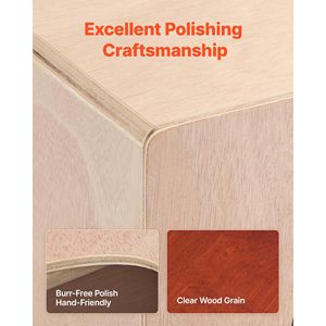 "Handmade Acoustic Birch Wood Cajon <b>Box</b> <b>Drum</b> with Guitar Strings for Portable Percussion" - Product Image 5