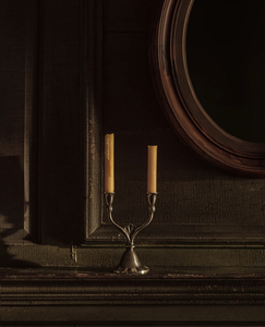 Durable Handmade Iron 2-Candle Holder Tabletop <b>Candlestick</b> for Christmas Birthday Dinner Anniversary Occasions - Product Image 5