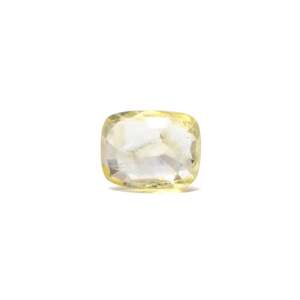 Loose 5.3 Carat Oval Cut Yellow Sapphire-Premium Gemstone for Fine Jewelry - Product Image 2