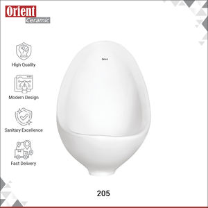 Fabriqué en Inde, de la plus haute qualité, style moderne, urinoir mural en céramique pour hôtel et restaurant, à vendre - Product Image 2