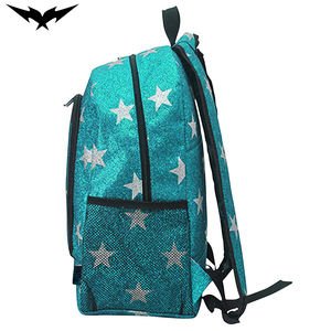 Sac à dos imperméable pour femmes de qualité supérieure, design pailleté de cheerleading avec fermeture à glissière pour enfants - Product Image 5