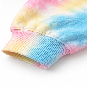 Sudadera Tie Dye Oversize de Algodón 100% para Uso Diario, Ropa al por Mayor, Estilo Personalizado, Primavera, Costura, Ocio, Textil, Comodidad - Product Image 4
