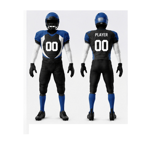 Tenues de football américain haut de gamme pour équipes, unisexes, nouvelle collection, respirantes, couleur et logo personnalisables, service OEM - Product Image 1