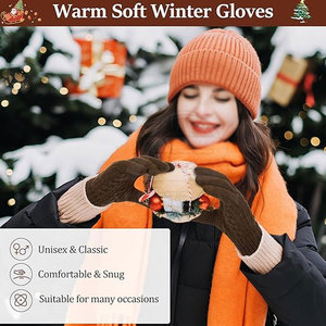 Guantes de Invierno de Corte Regular con Forro Suave, Guantes de Invierno para Correr para Hombre y Mujer a un Precio Razonable - Product Image 2