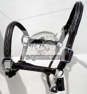 Caballete de caballo de estilo inglés personalizado más vendido, cuero acolchado suave con costuras de lujo, herrajes de latón, equipo de caballo Premium - Product Image 2