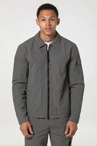 Chándal Unisex Cortavientos de Corte Ajustado, Chaqueta y Pantalones de Poliéster de Secado Rápido, Logotipo Personalizado, Atuendo de Primavera, Chándal Cortavientos para Hombre - Product Image 2