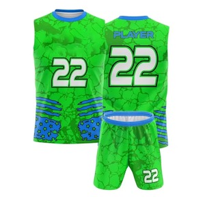 ชุดยูนิฟอร์มฟุตบอลแบบธง 7v7 ดีไซน์ใหม่สำหรับเด็ก ผ้าสแปนเด็กซ์แบบซับลิเมชั่นเต็มตัว ระบายอากาศได้ดีและสวมใส่สบาย - Product Image 1