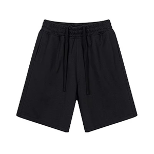 Pantalones Cortos Bermuda para Hombre, Color Sólido, con Cordón, Cintura Media, Casuales, de Algodón Tejido, Transpirables, Deportivos - Product Image 5