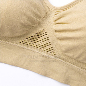 New Arrival Custom Design Simple Eco-Friendly Breathable High Support Sports <b>Bra</b> Adjustable <b>Straps</b> Removable Pads Front Yoga - Product Image 4