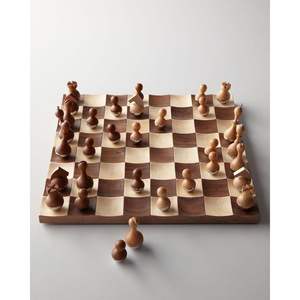 Classic Elegant Wooden Chess Board Home Dcor Gift Item for Tabletop Wall <b>Sign</b> <b>Wood</b> Crafts Wooden Boxes RR Enterprises Made India - Product Image 6