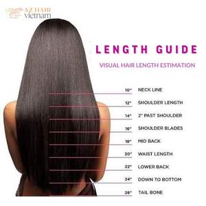 Pelucas frontales de encaje con 3 mechones, pelo liso de hueso de Vietnam, pelo crudo extraído súper doble, 100% de cabello crudo vietnamita, precio al por mayor - Product Image 5