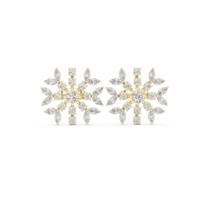 925 Sterling Silver Gift Femmes Melon Graine Poire Goutte Moissanite Diamants Boucles D'oreilles Charms - Product Image 3