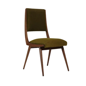 Silla de Comedor Moderna de Madera Maciza con Asiento Tapizado para Hogar, Cocina, Restaurante, Hotel, Cafetería, Muebles de Diseño Confortable - Product Image 2