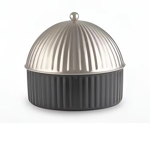 Stainless Steel Casserole Pot With Lid Round Polished Durable For Gas And Induction Cooker - Product Image 4