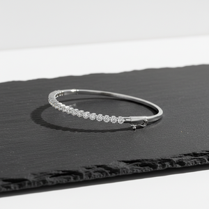 Pulsera de Cadena y Eslabones de Diamantes Clásica en Oro de 14K y 18K, Joyería Fina de Lujo para Mujer, Regalo de Boda, Fiesta - Product Image 4