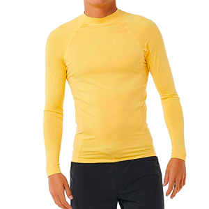 Vente en gros de Rash Guards de sport pour hommes à manches longues, respirants, à séchage rapide, anti-bactériens, à compression, avec logo, style impression numérique, pour musculation - Product Image 2
