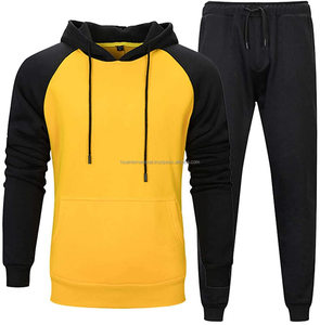 Ensemble sweat à capuche et jogging, vêtements de sport, survêtement, Slim Fit, au Design personnalisé et Logo, manches en Raglan, Streetwear, nouveau, 2020 - Product Image 1