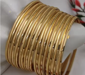 Ensemble de bracelets classiques, traditionnels et tendance en argent Tai d'un gramme, bijoux ethniques pour femmes, parfaits pour les mariages et les fêtes – ÉTONNANT - Product Image 2