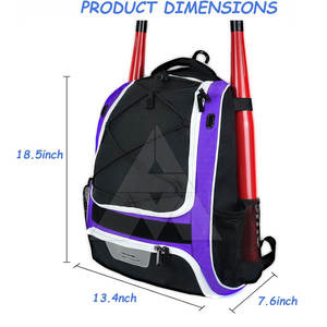 Bolsas de Béisbol Ligeras de Primera Calidad, Venta Directa de Fábrica, Bolsas de Béisbol Portátiles - Product Image 5