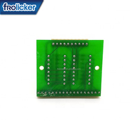 Kit Konverter Permainan Koin Mario Pikachu Tombol Keyboard FRO Hijau 45x40mm Colokan AS Usia 8+ 20g Buatan TW