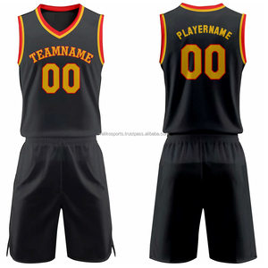 Ensemble de maillots de basketball respirants pour hommes, unis et vierges, 100 % polyester, anti-bactériens, pour l'entraînement sportif – Nouveauté très demandée - Product Image 3