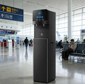 Electric Freestanding Plastic <strong>Water</strong> <strong>Dispenser</strong> Hot Cold <strong>Water</strong> Ice Maker Bottom Load Easy Clean for Household Hotel Use Outdoor - Product Image 1