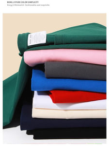 Oversized Heavyweight T Shirt 100% Organic Cotton Long Sleeve Eco-Friendly Breathable Quick Dry Anti-Pilling Streetwear <b>Men</b> - Product Image 4