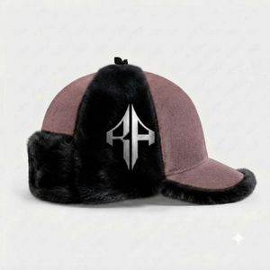 Gorro Ushanka Unisex con Serigrafía, Material 100% Algodón de Alta Calidad, Estilo Casual para Adultos con Logotipo Blanco por RIVIAN ATLANTIC - Product Image 4