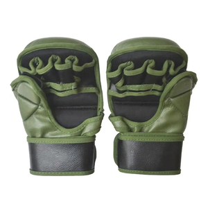 Guantes de MMA de Alta Calidad con Logotipo Personalizado para Hombre, Guantes de Boxeo Casuales de Cuero con Agarre Impermeable para Golpear - Product Image 5