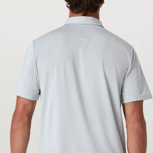 Camiseta de Hombre con Cuello Camisero, Diseño Elegante y Casual, Estilo Polo, Tela de Algodón Suave, Logotipo Personalizado, Proveedor Mayorista - Product Image 6